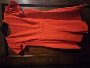 Antonio Melani Red Ruffle Romper Size 10 | Worn Once | Culotte Fit